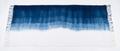 Indigo Tie-Dye Gradient Scarf